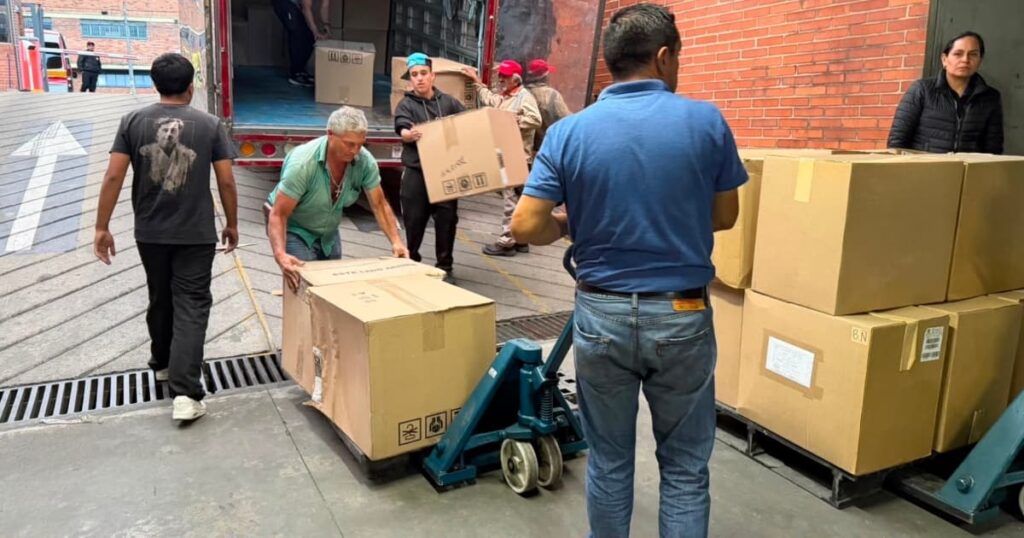 Solidaridad que se mueve: Bogotá envía más de 2.100 toneladas de ayuda