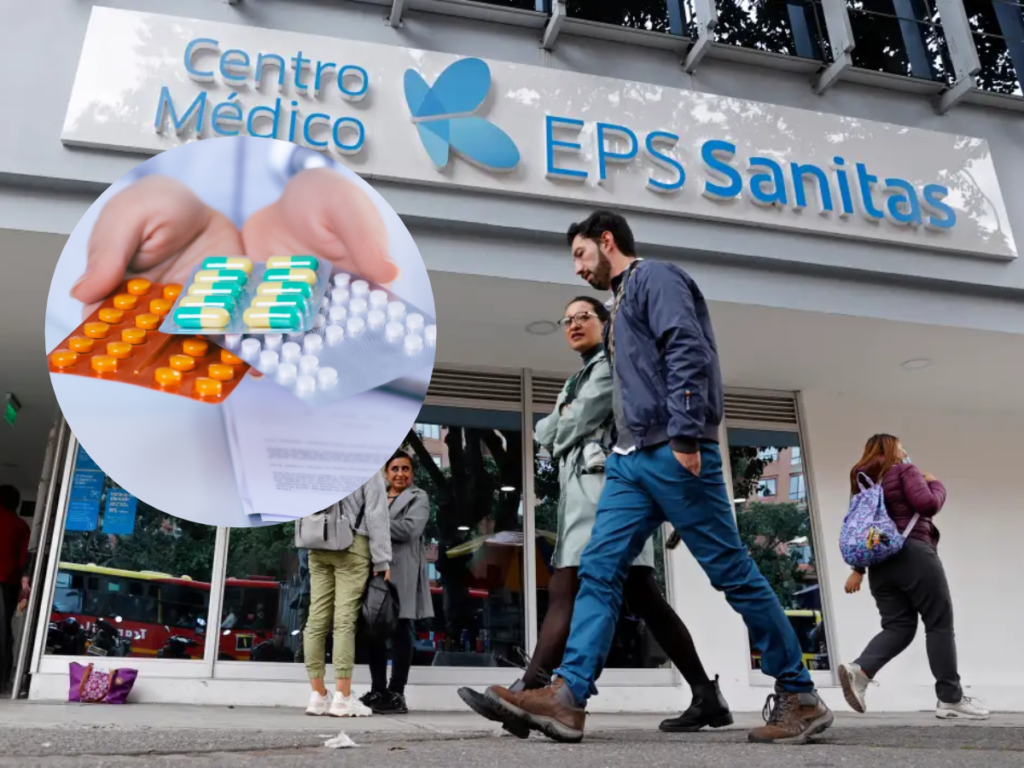 EPS Sanitas cambia operador para la entrega de medicamentos en Bogotá